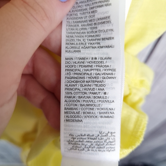 JD Williams Size uk 24 Yellow Short sleeved top - Picture 9 of 9